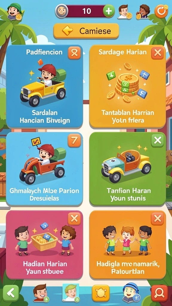 Mode permainan baru yang seru dan menantang.