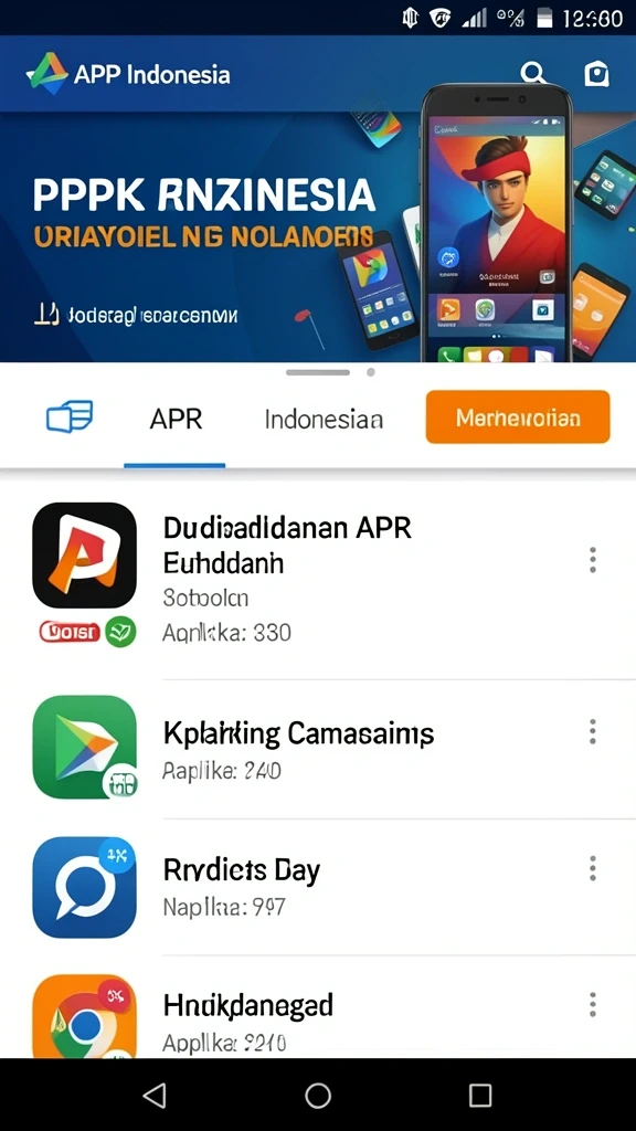 Tampilan awal permainan yang menarik dan interaktif.