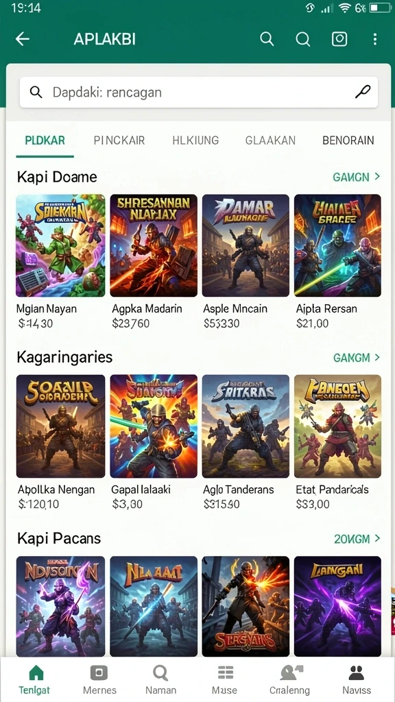 Gambar permainan yang menunjukkan gameplay yang seru.