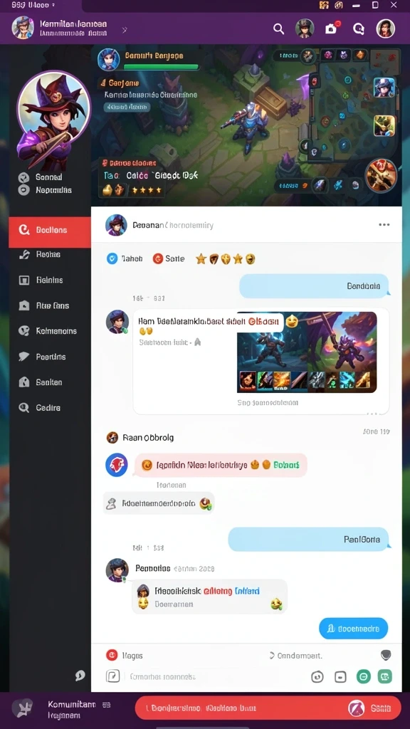 Tampilan awal interface yang menarik dan intuitif.
