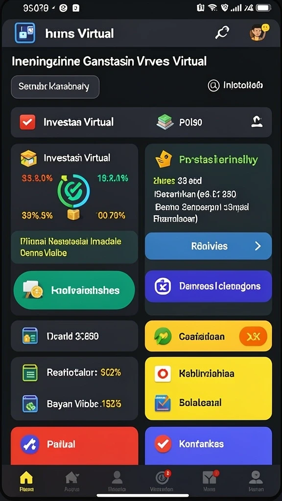 Tampilan awal aplikasi ASKASINO yang menarik.