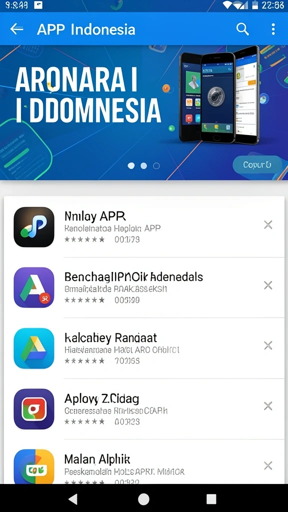 Menu navigasi yang mudah digunakan.