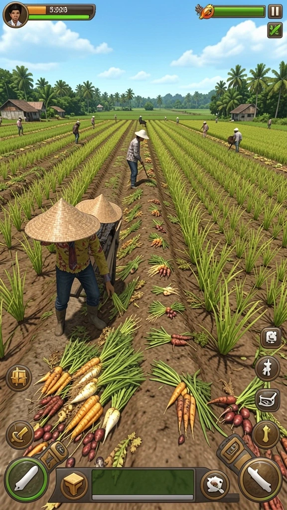 Tampilan menawan dari level pertama BINTANGMPO.