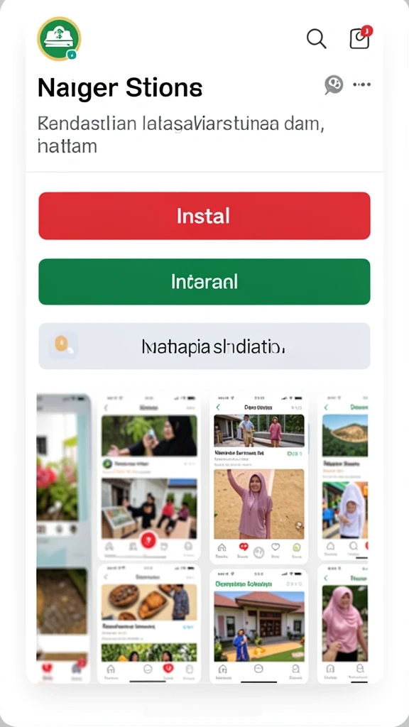 Tampilan karakter yang detail dan menarik.