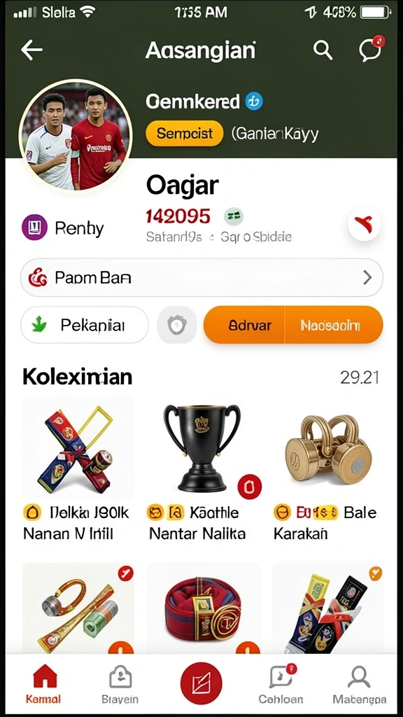 Tampilan antarmuka yang menarik dan mudah digunakan.