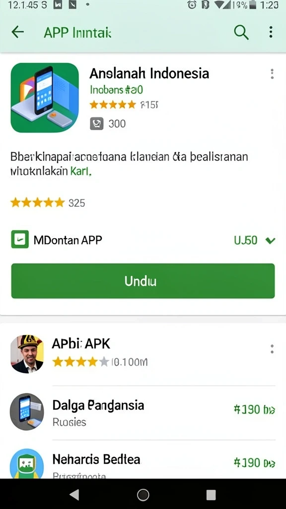 Tampilan antarmuka yang user-friendly dan mudah dinavigasi.