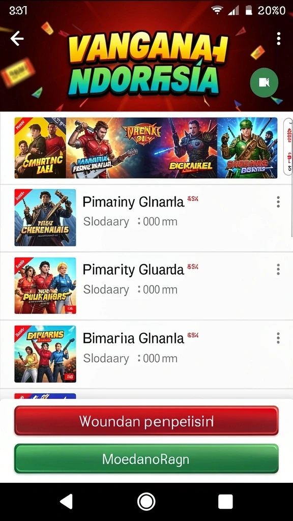 Tangkapan layar menampilkan aksi seru di level baru.