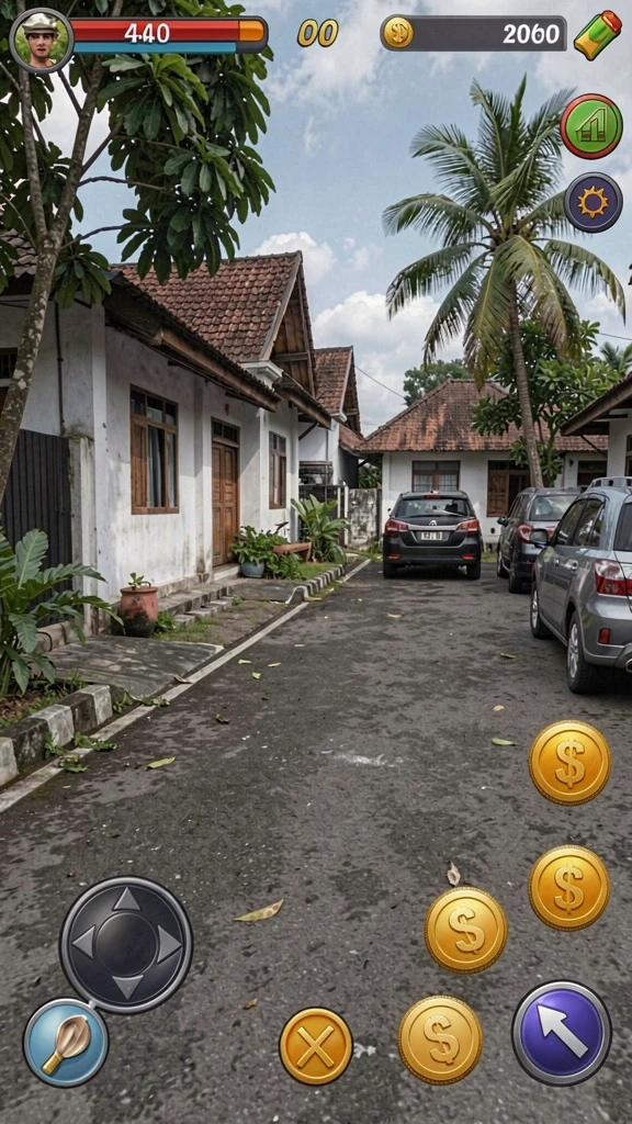 Tangkapan layar karakter dalam permainan HARUM4D.