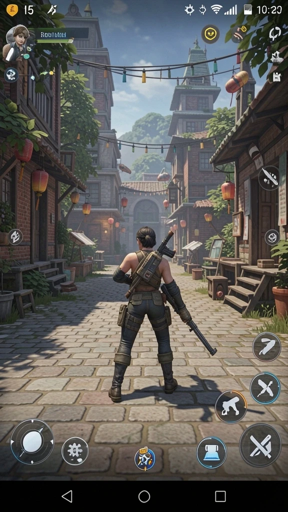Momen seru saat bermain multiplayer dengan teman.