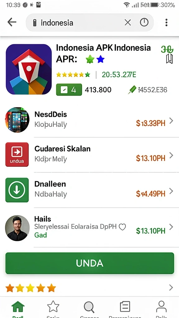 Karakter pilihan yang unik dan menarik.