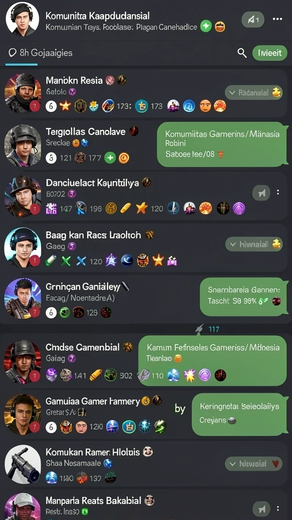 Screenshot menunjukkan tampilan menu utama aplikasi IDAGAME.