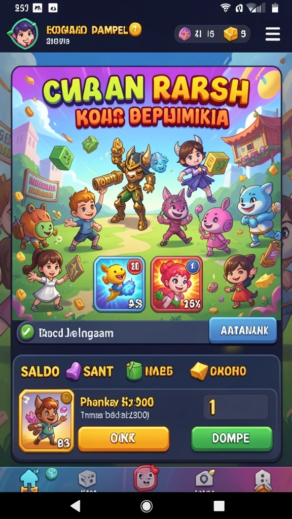 Mode multiplayer untuk bersaing dengan teman secara online.