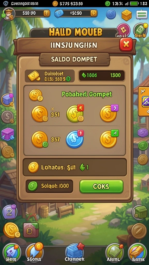 Tantangan seru dalam setiap level yang dimainkan.