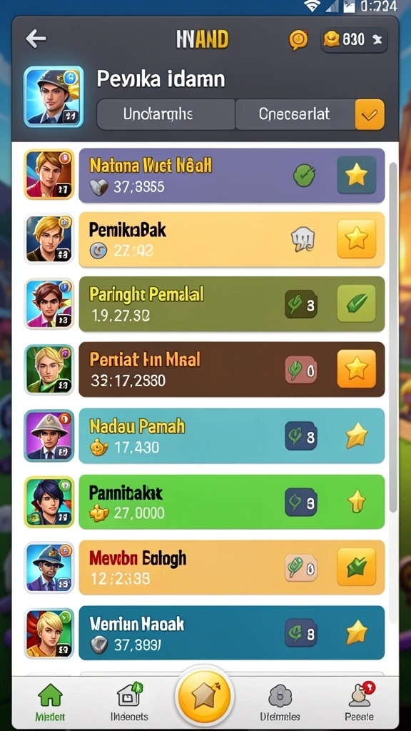 Tangkapan layar menunjukkan grafis yang menawan.