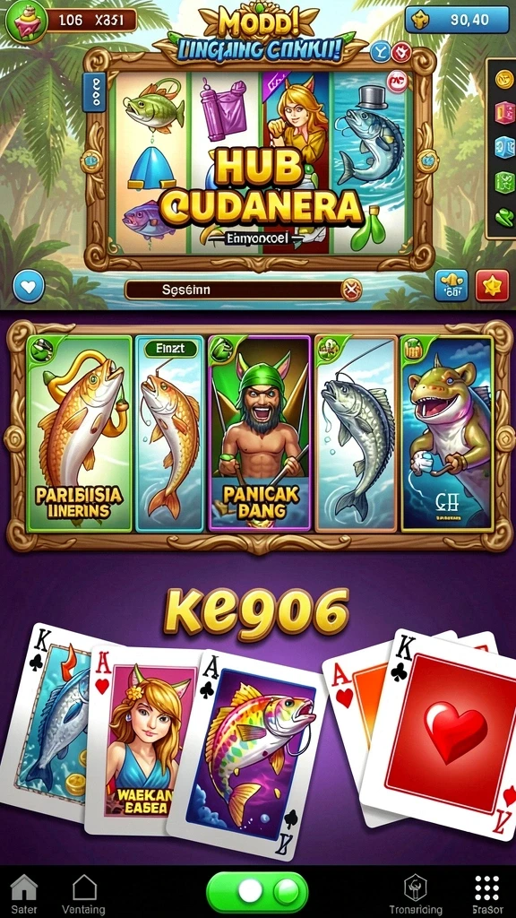 Tampilan karakter utama KATAKWIN yang menarik.