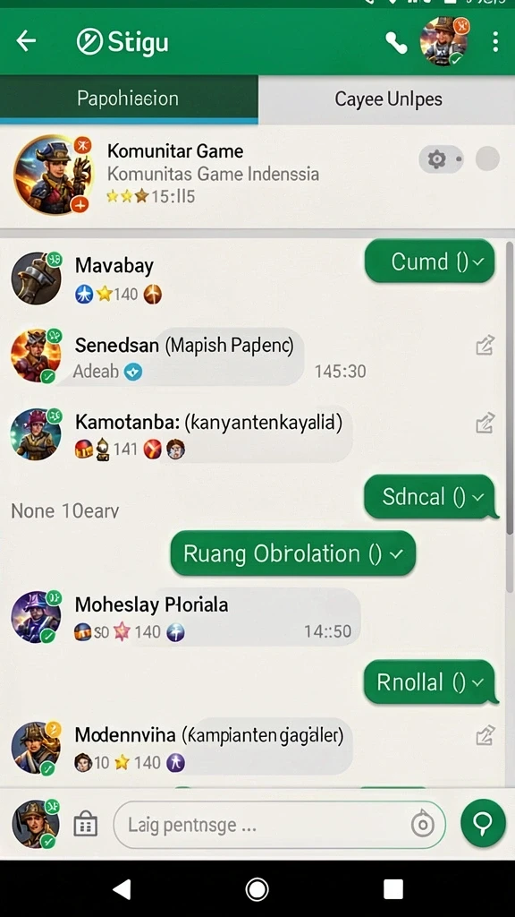 Screenshot momen kunci dalam petualangan.