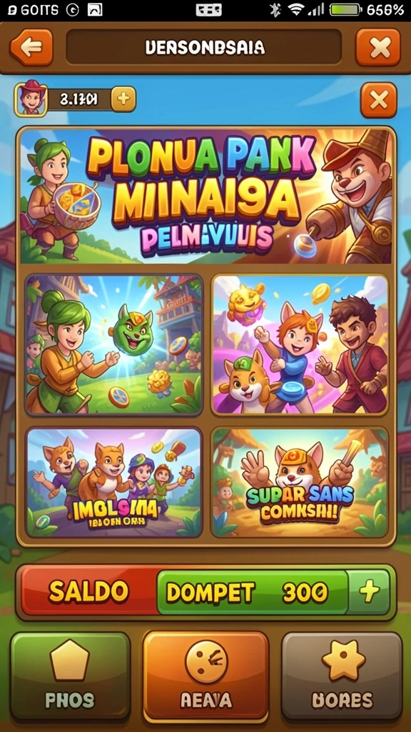 Beragam mode permainan yang menantang untuk semua level.