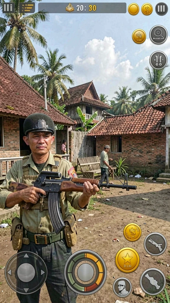 Sistem level yang penuh tantangan.