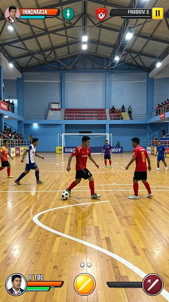 Gameplay seru dengan banyak mode permainan.