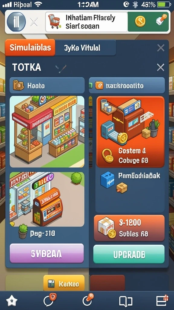 Grafis berkualitas tinggi yang memikat pemain.
