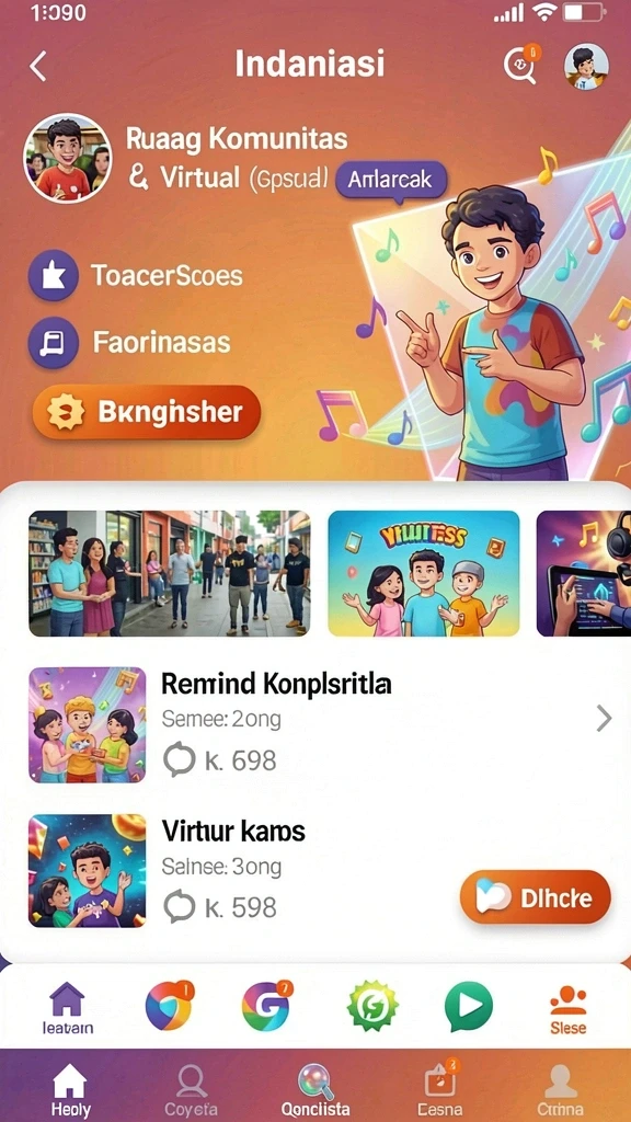 Event spesial dengan hadiah menarik setiap minggu.