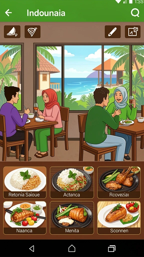 Tampilan antarmuka yang user-friendly dan memudahkan navigasi.