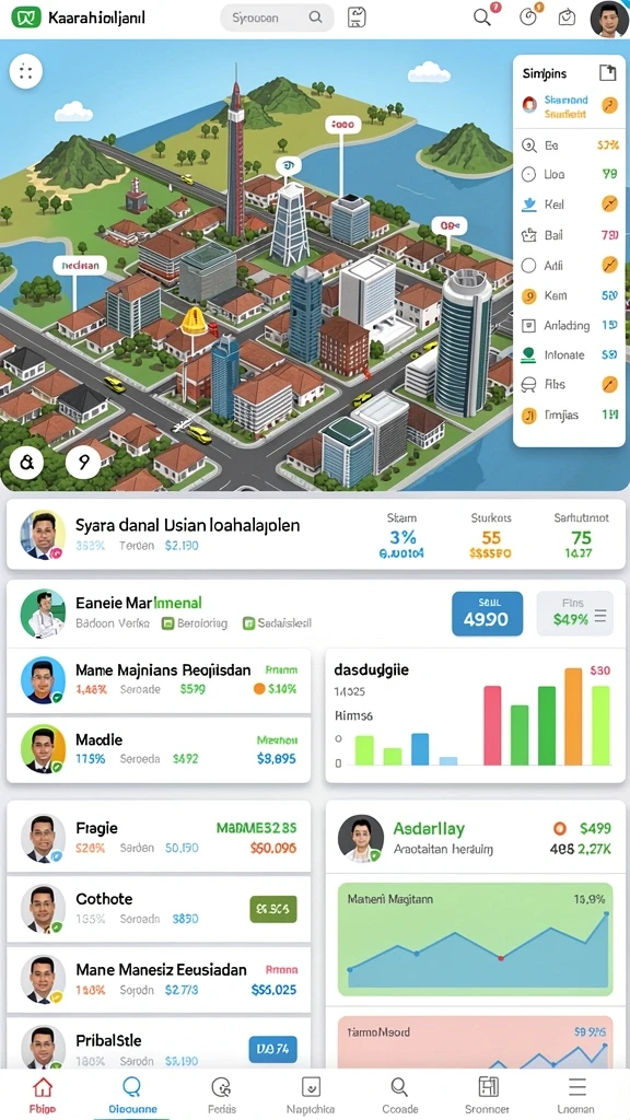 Karakter unik dengan kemampuan khusus.