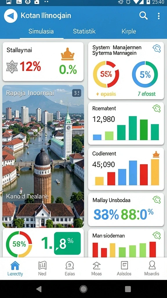 Mode permainan menarik dan penuh tantangan.