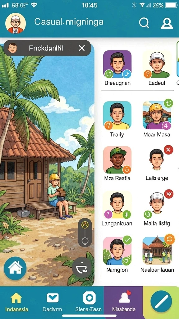 Misi multiplayer yang mengasyikkan.