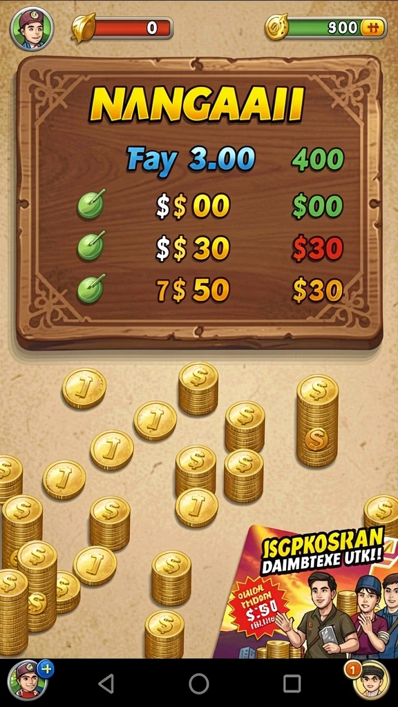Tampilan menarik dari slot yang penuh warna.