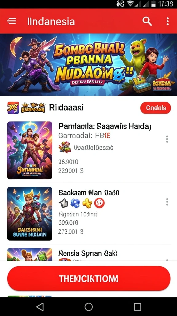Karakter-karakter kustomisasi yang unik dan menarik.