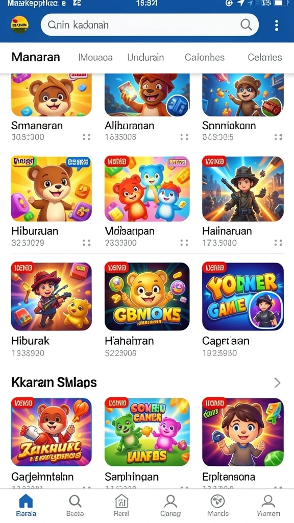 Tampilan antarmuka yang menarik dan mudah digunakan.