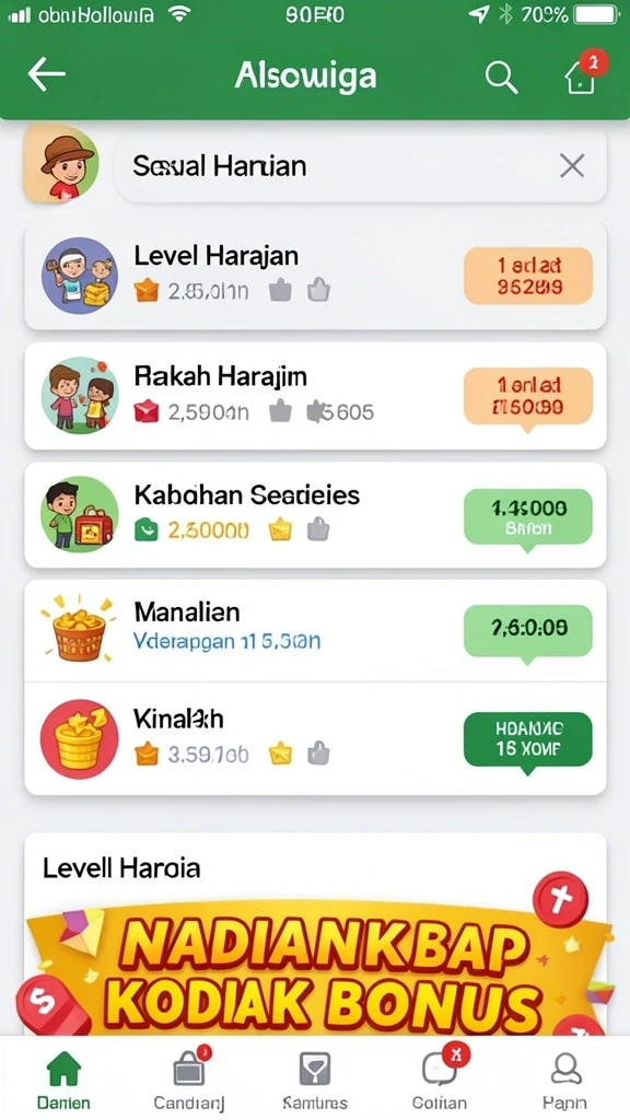 Berinteraksi dengan pemain lain dalam mode multiplayer.