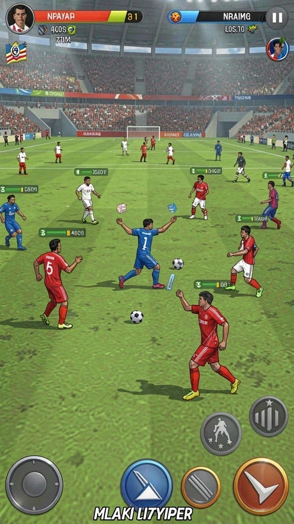 Mode multiplayer yang seru dan kompetitif.