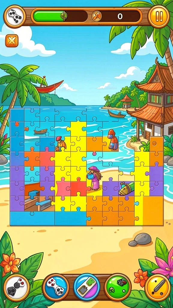 Gameplay yang seru dengan tantangan yang bervariasi.
