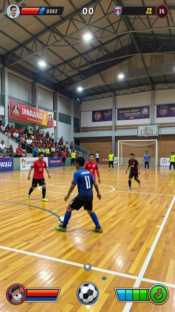Tampilan menarik dengan karakter yang beragam.
