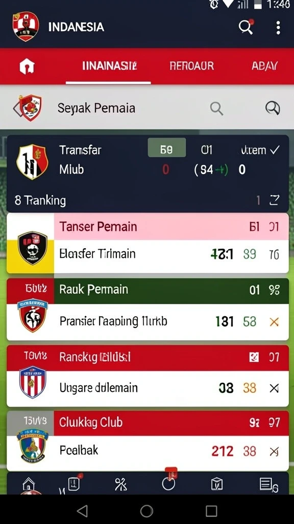 Tampilan awal aplikasi SENGTOTO yang menarik.