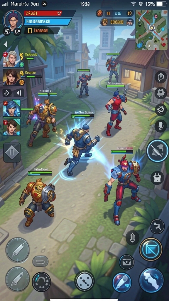 Screenshot dari gameplay seru yang menegangkan.
