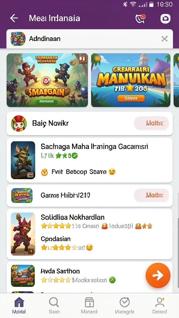 Tangkapan layar memperlihatkan interaksi antara pemain di arena kompetisi.