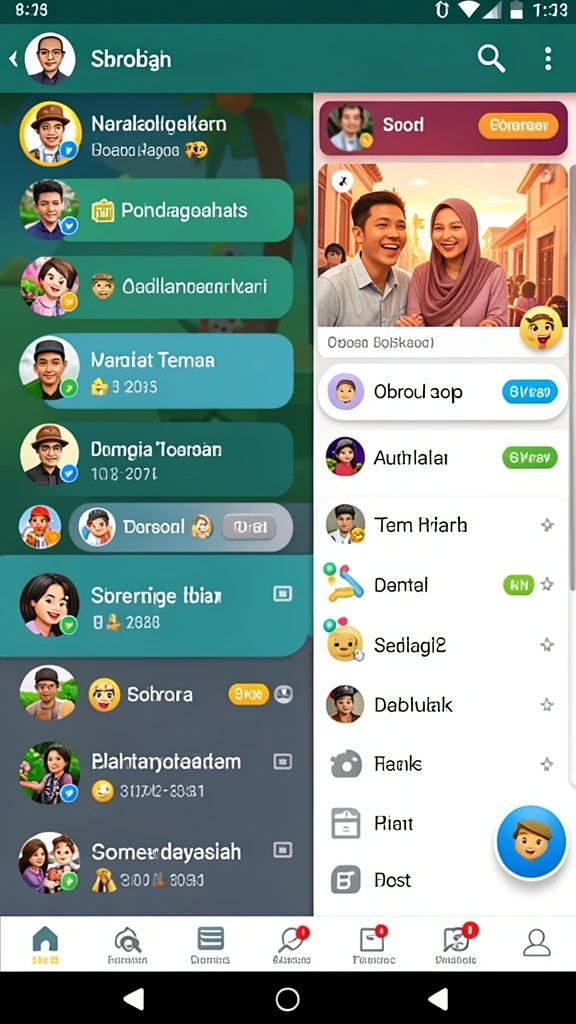 Kemudahan navigasi dalam aplikasi SLOTSRI.