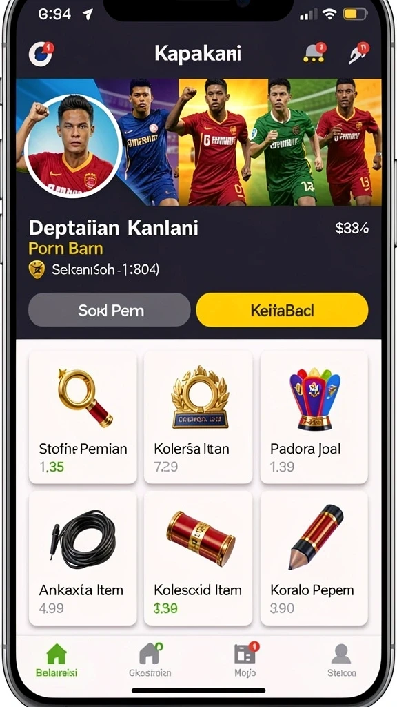 Tampilan antarmuka yang menarik dan user-friendly.