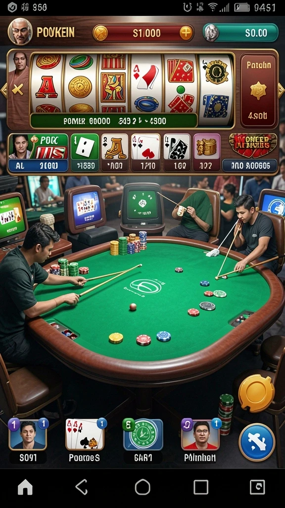 Tantangan yang seru di setiap level permainan.
