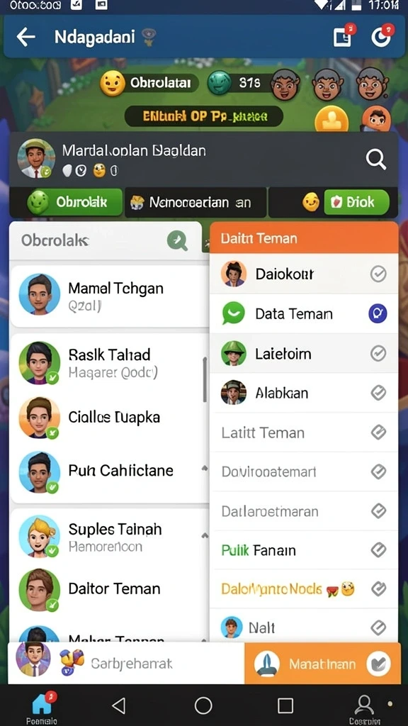 Tampilan awal yang menarik dan intuitif.