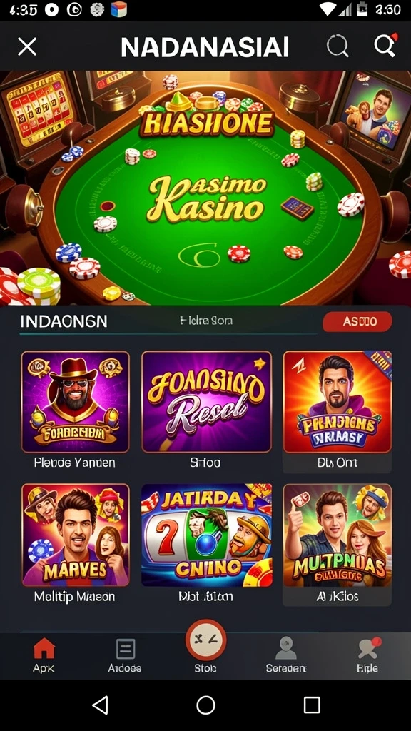 Tampilan utama yang menarik di SURGAVIP.