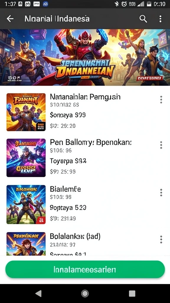Menampilkan grafik yang tajam dan warna cerah.
