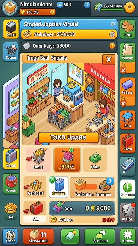 Gameplay yang seru dengan tantangan yang beragam.