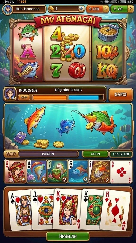 Gameplay yang menampilkan berbagai cabang olahraga secara interaktif.