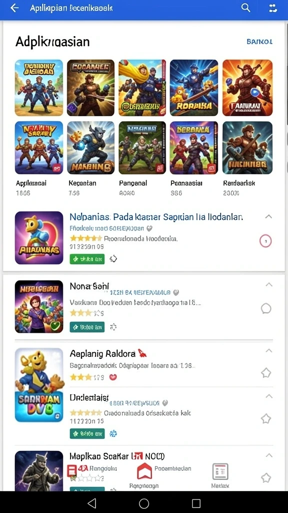 Screenshot saat menyelesaikan misi sulit.