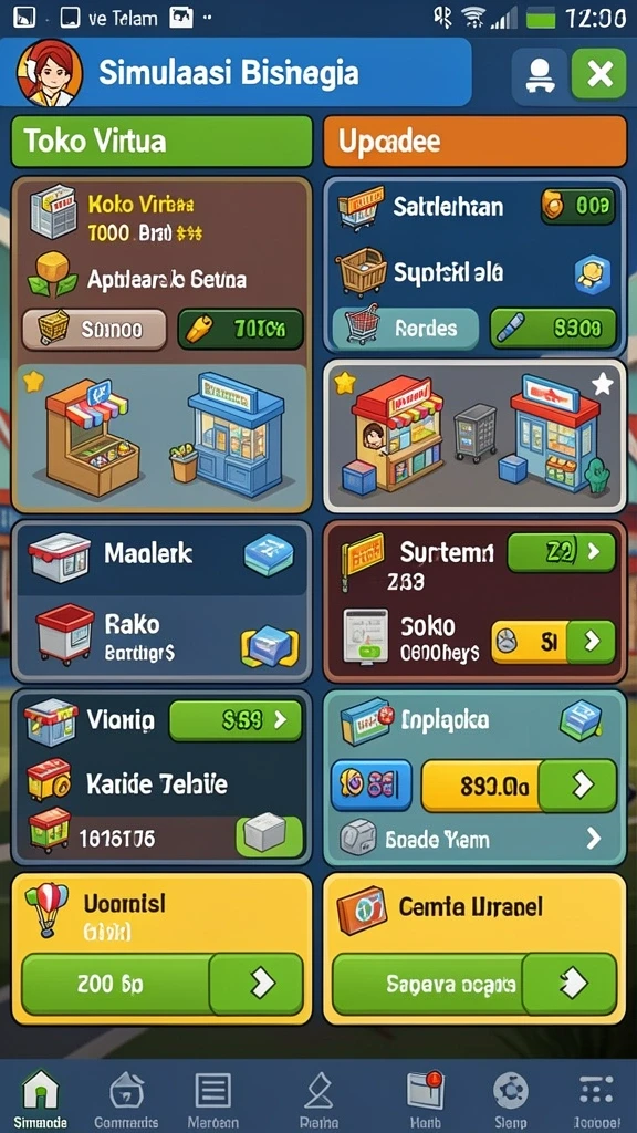 Tampilan antarmuka yang menarik dan user-friendly.